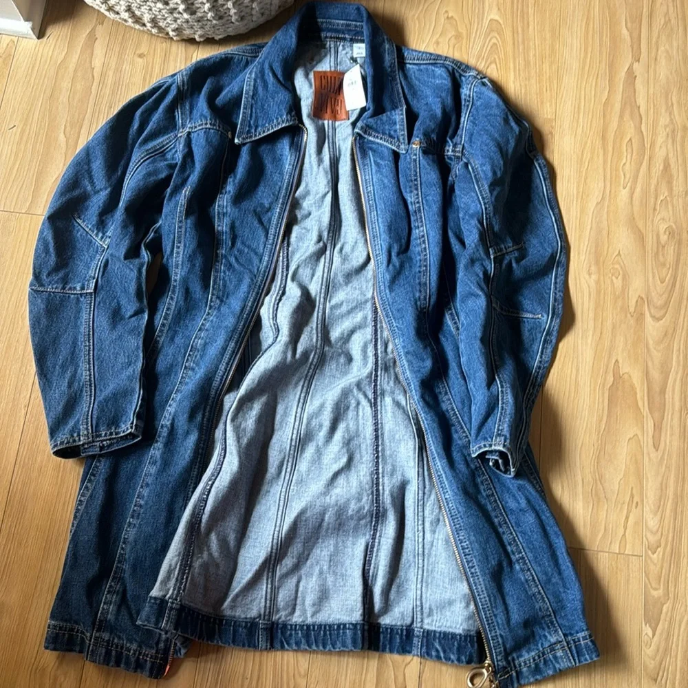 cult gaia denim dress Cult Gaia - Estelle Dress